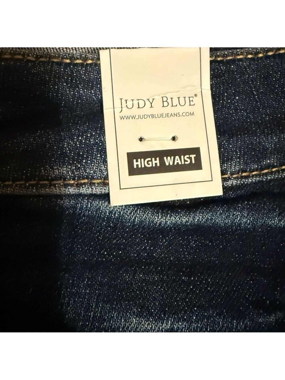 Judy Blue Tummy Control Dark Blue Skinny Jeans NWT - Picture 3 of 7
